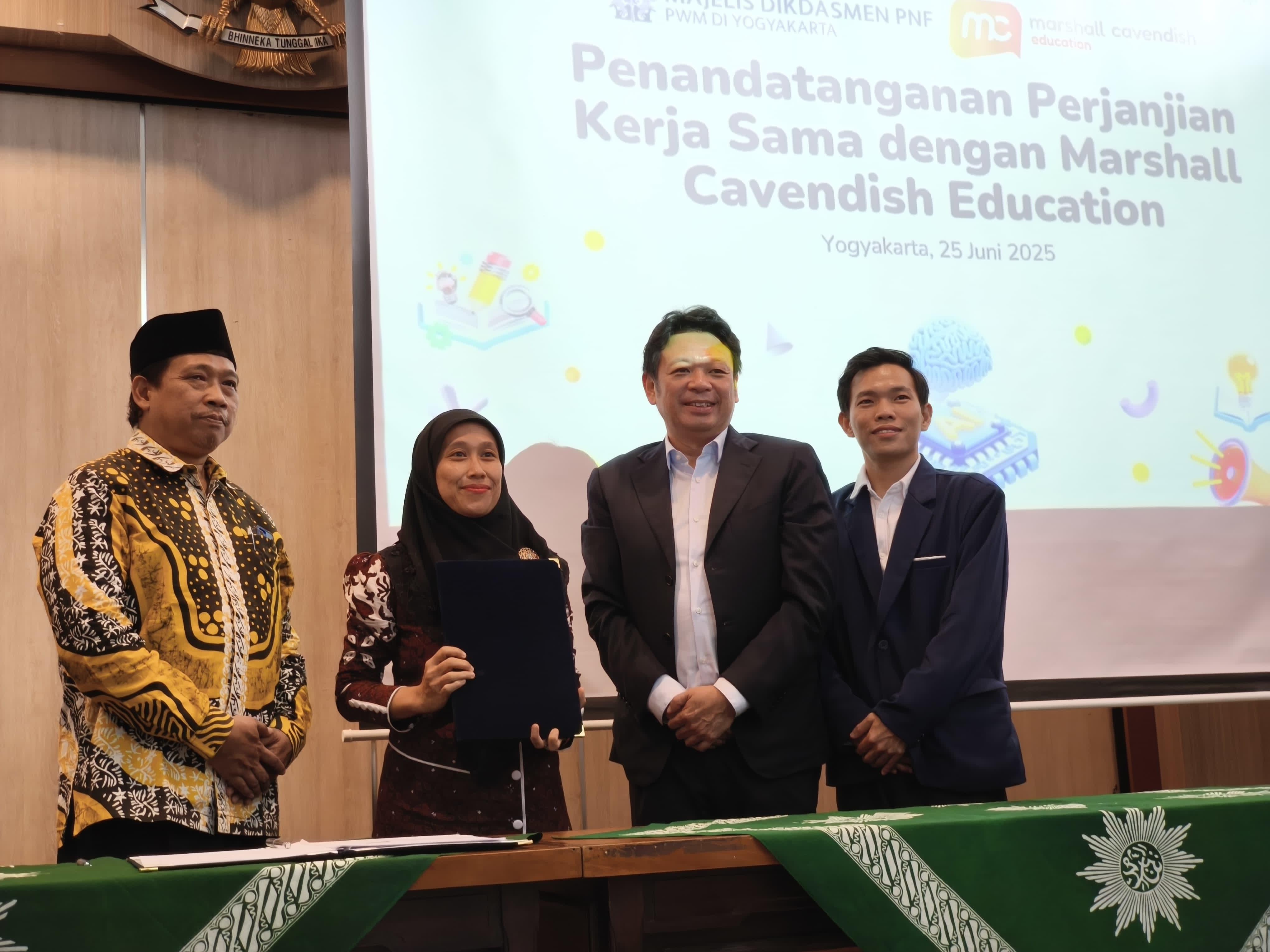 SMA Muga Jalin MOU Internasional Dengan Marshall Cavendish Education MCE Singapore