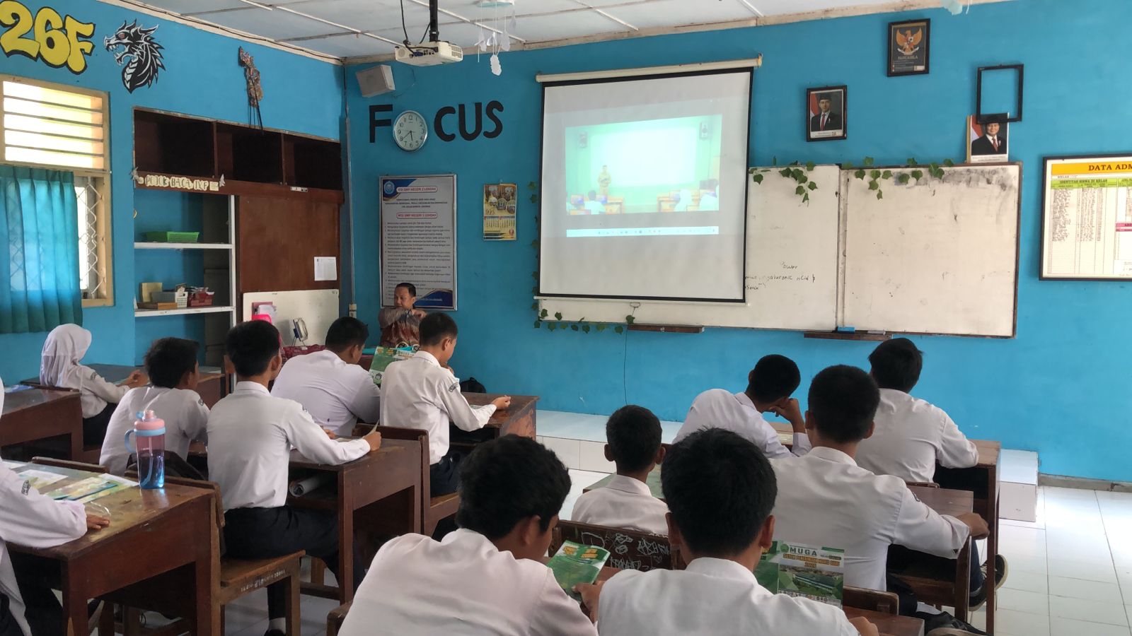 Kegiatan Promosi SPMB di SMP Negeri 2 Lendah