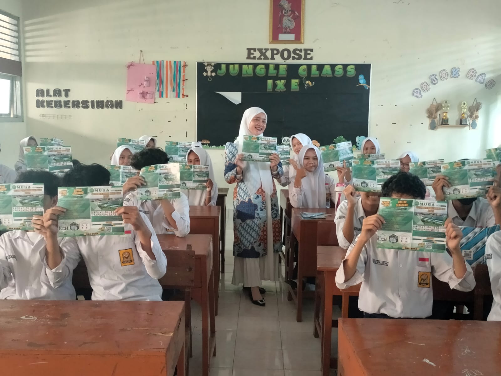 Kegiatan Promosi di SMP Negeri Nanggulan