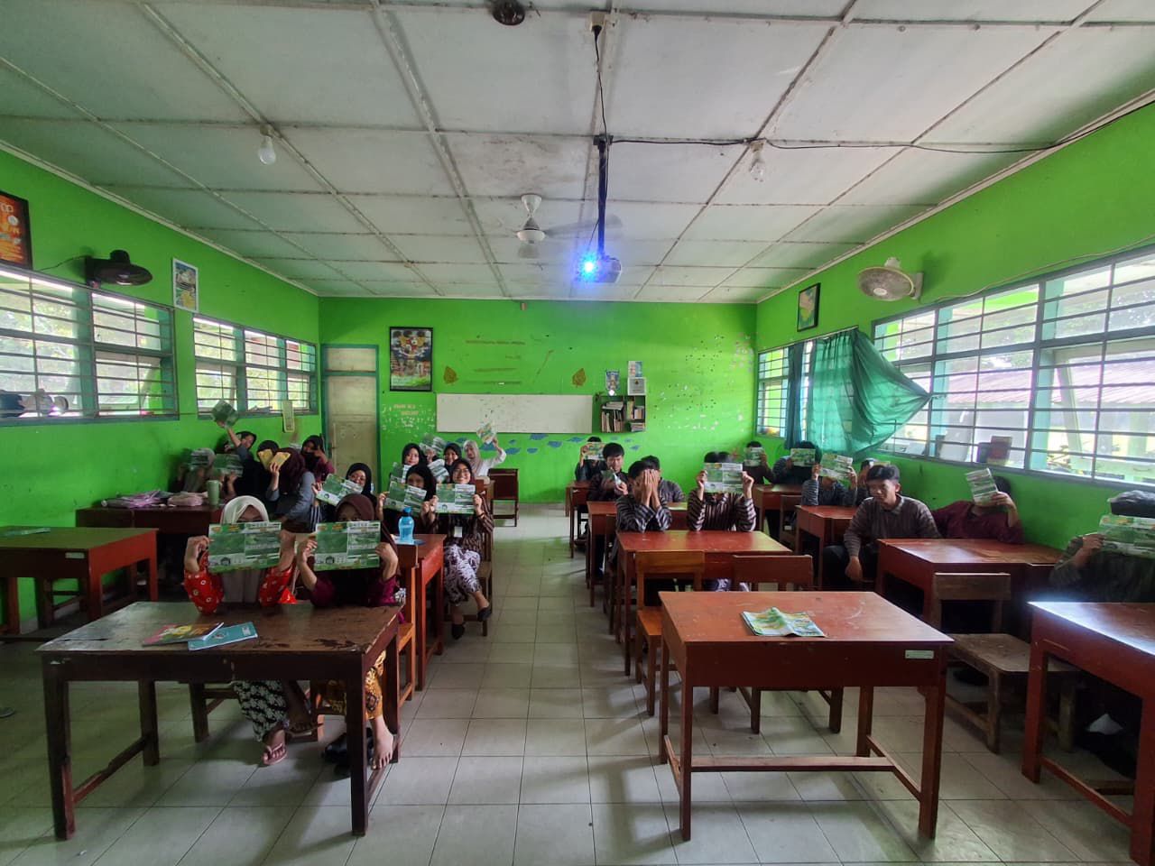 Promosi SPMB  di SMP N 3 Banguntapan