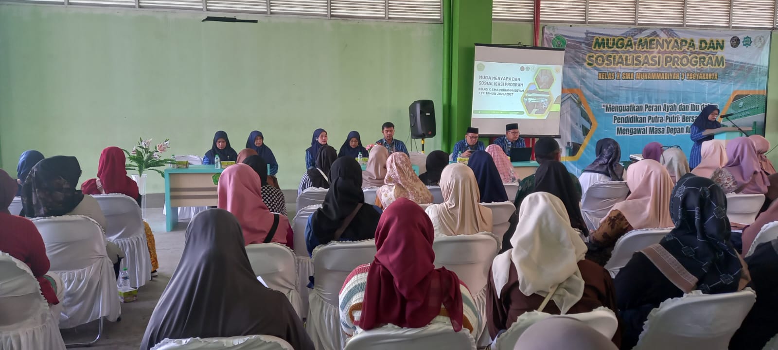 Kegiatan Muga Menyapa kelas X tahun pelajaran 2026 / 2027