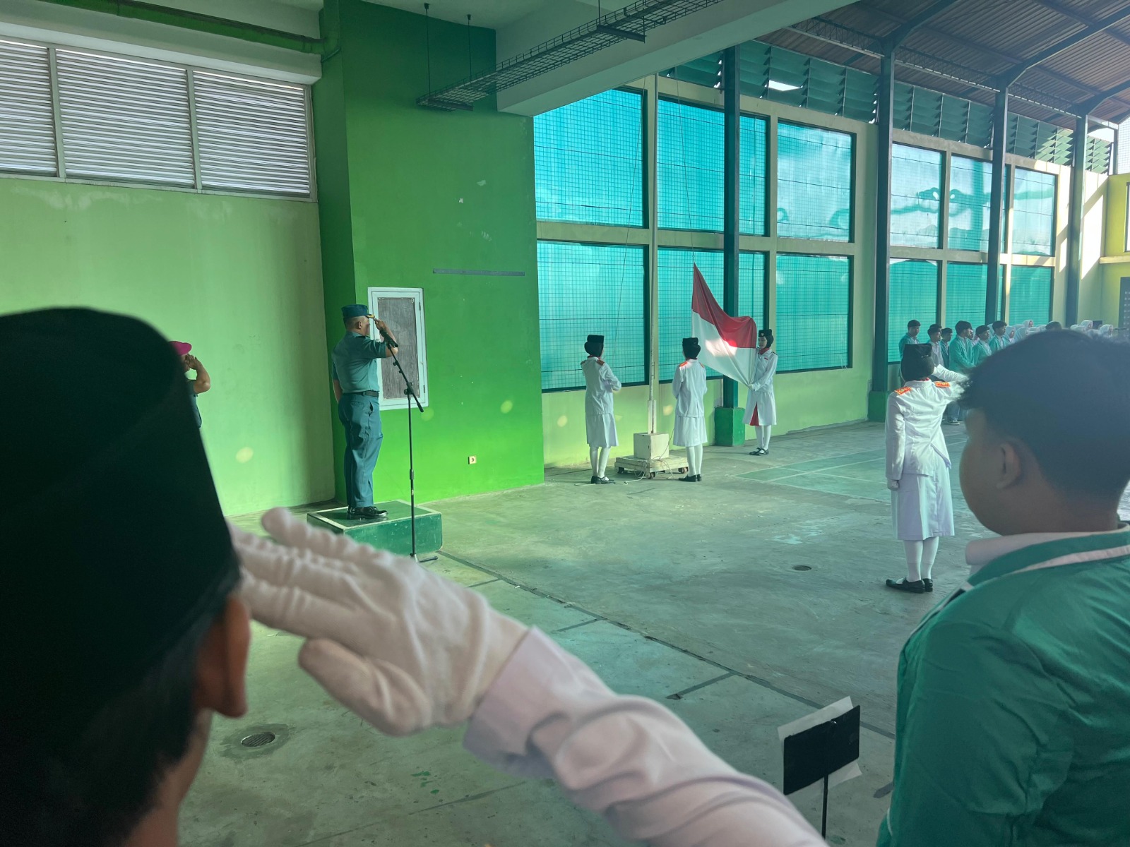 Upacara hari Senin, 20 Juli 2026