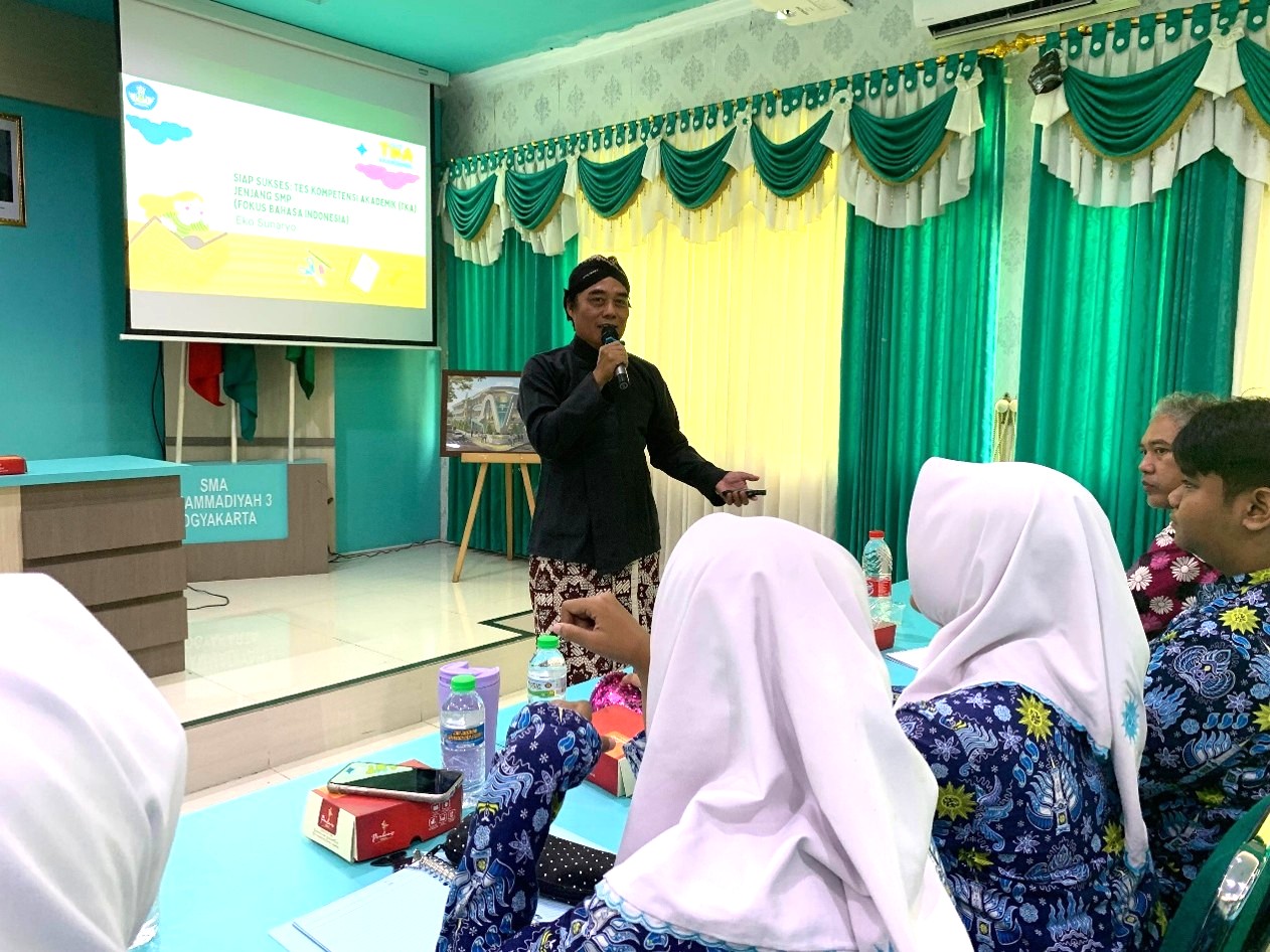 Bedah TKA Milad Muhammadiyah 3 Yogyakarta Ke-73 Berlangsung Meriah, Murid SMP di DI Yogyakarta Antus