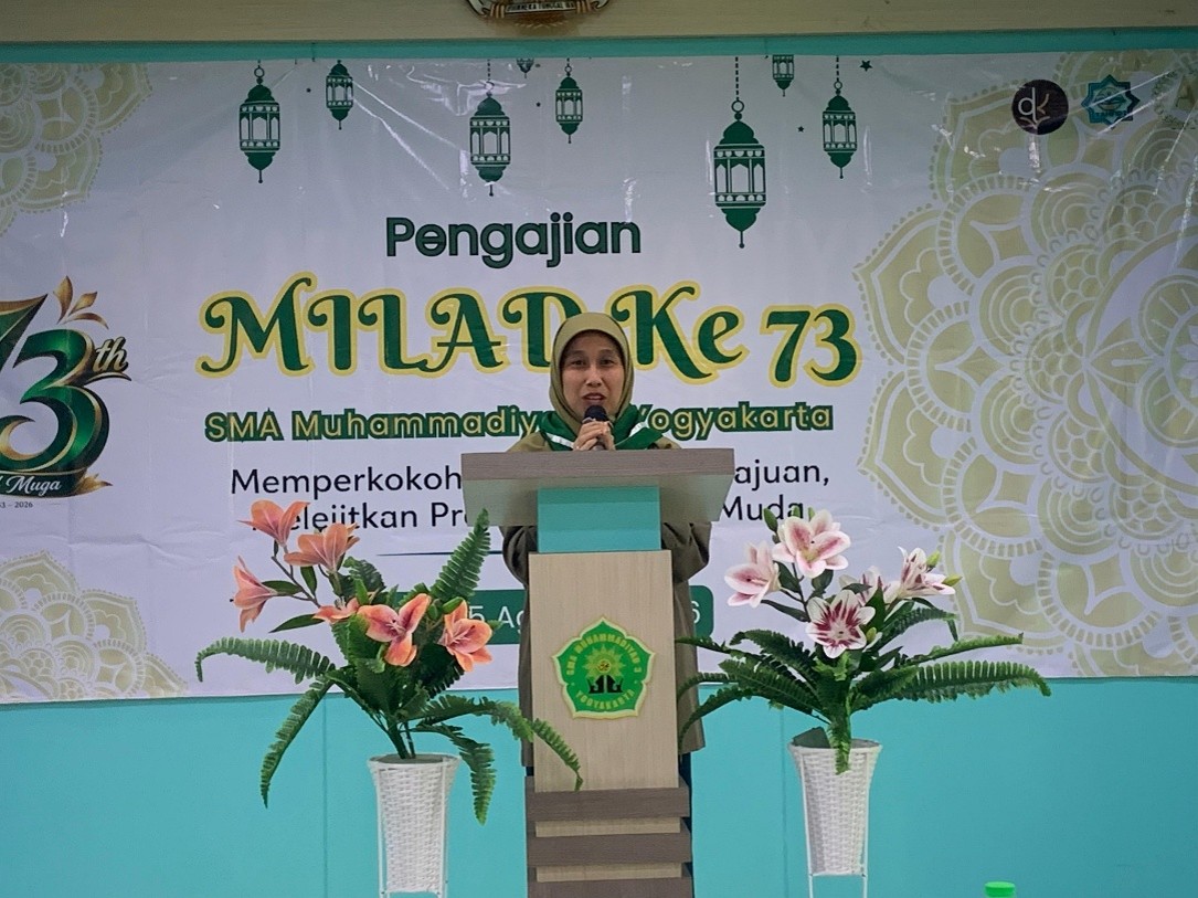 Pengajian Milad ke-73 SMA Muhammadiyah 3 Yogyakarta: Meneguhkan Ideologi Berkemajuan dan Memanusiaka