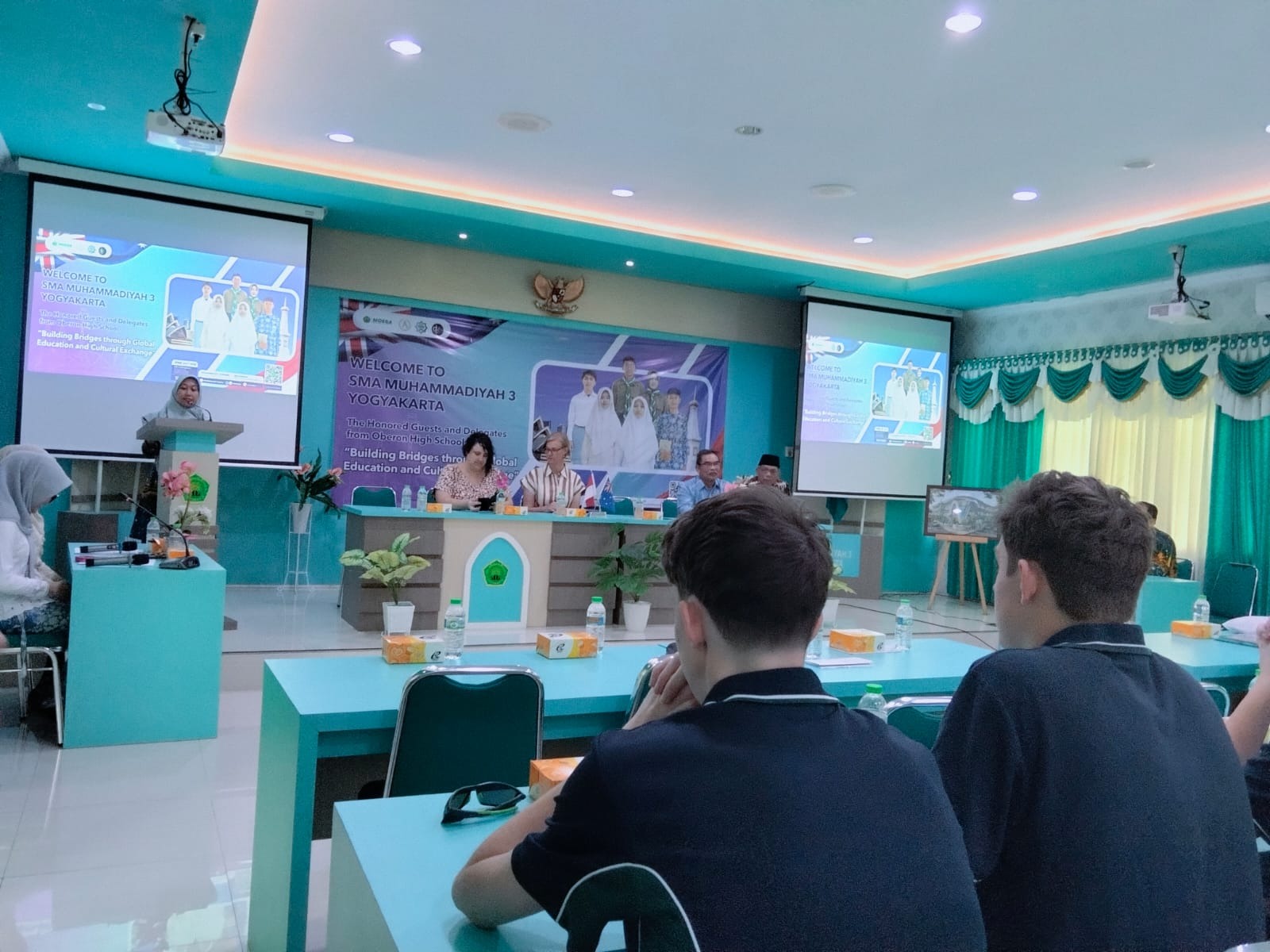 Pelajar Oberon High School Victoria Australia Kunjungi SMA Muhammadiyah 3 Yogyakarta