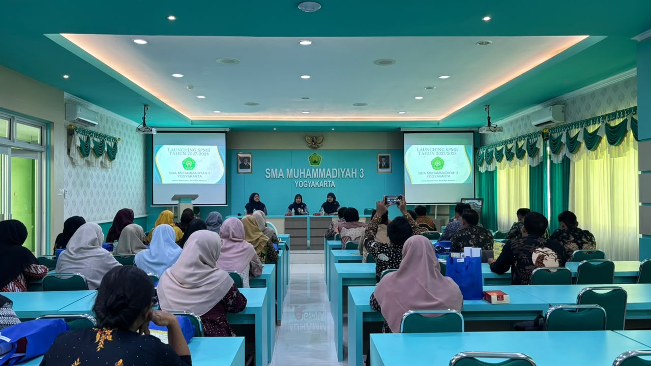 Launching SPMB SMA Muhammadiyah 3 Yogyakarta 2027/2028 Yogyakarta