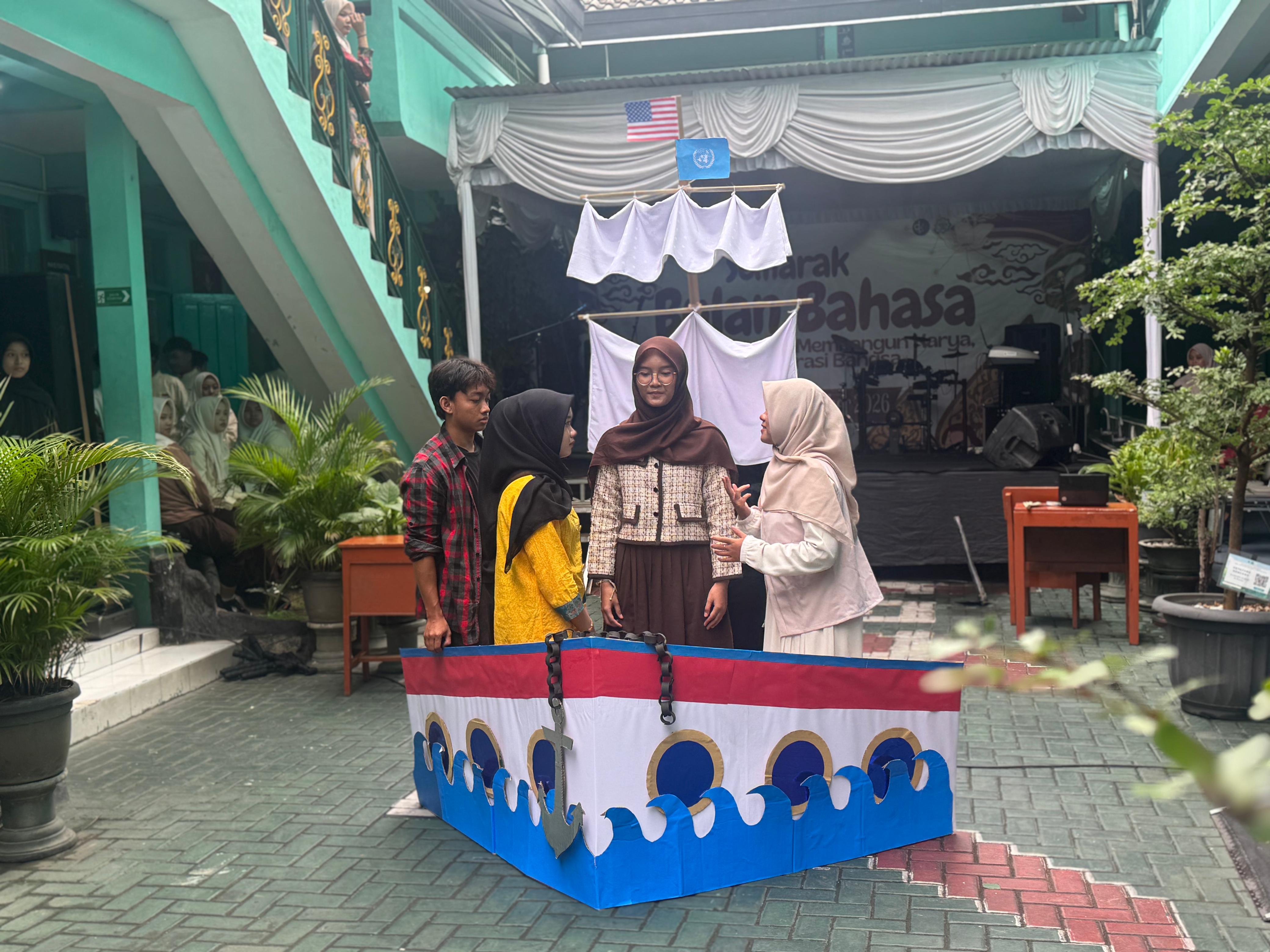 Peringatan Hari Sumpah Pemuda, SMA Muhammadiyah 3 Yogyakarta Gelar Semarak Bulan Bahasa yang Meriah